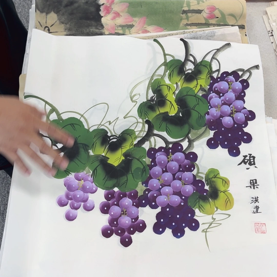 国画纯手绘字画国画作品欣赏