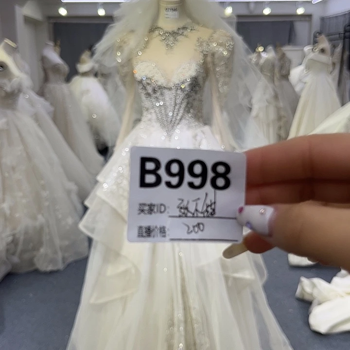 二手婚纱礼服已知脏瑕998