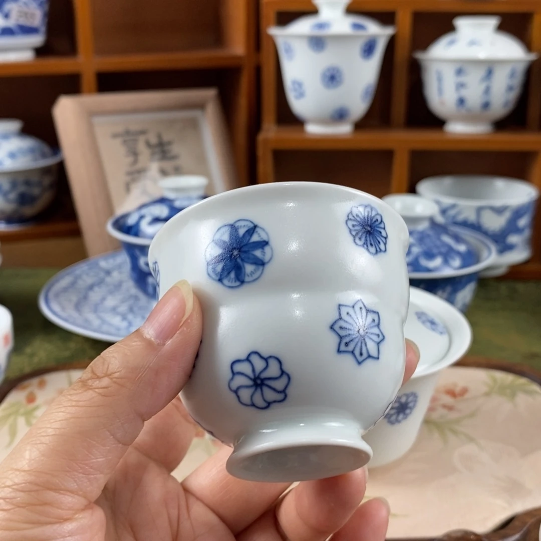 瓷片景德镇陶瓷手绘茶器234