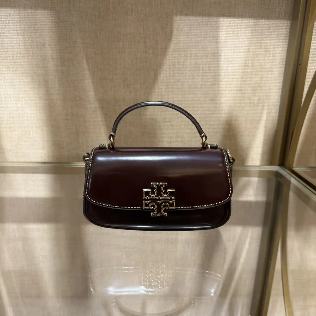 TORY BURCH 汤丽柏琦 Britten 红色 小号 手提包 约18*10*4.5