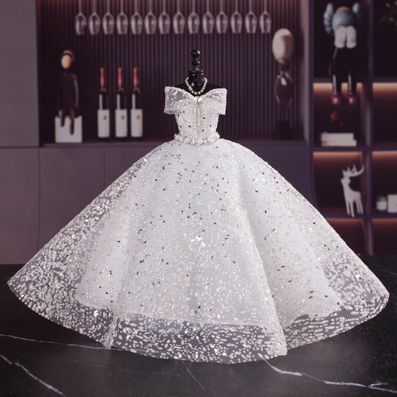 婚纱模型摆件七夕情人节礼物18岁成人礼品送女友闺蜜生日礼物礼盒