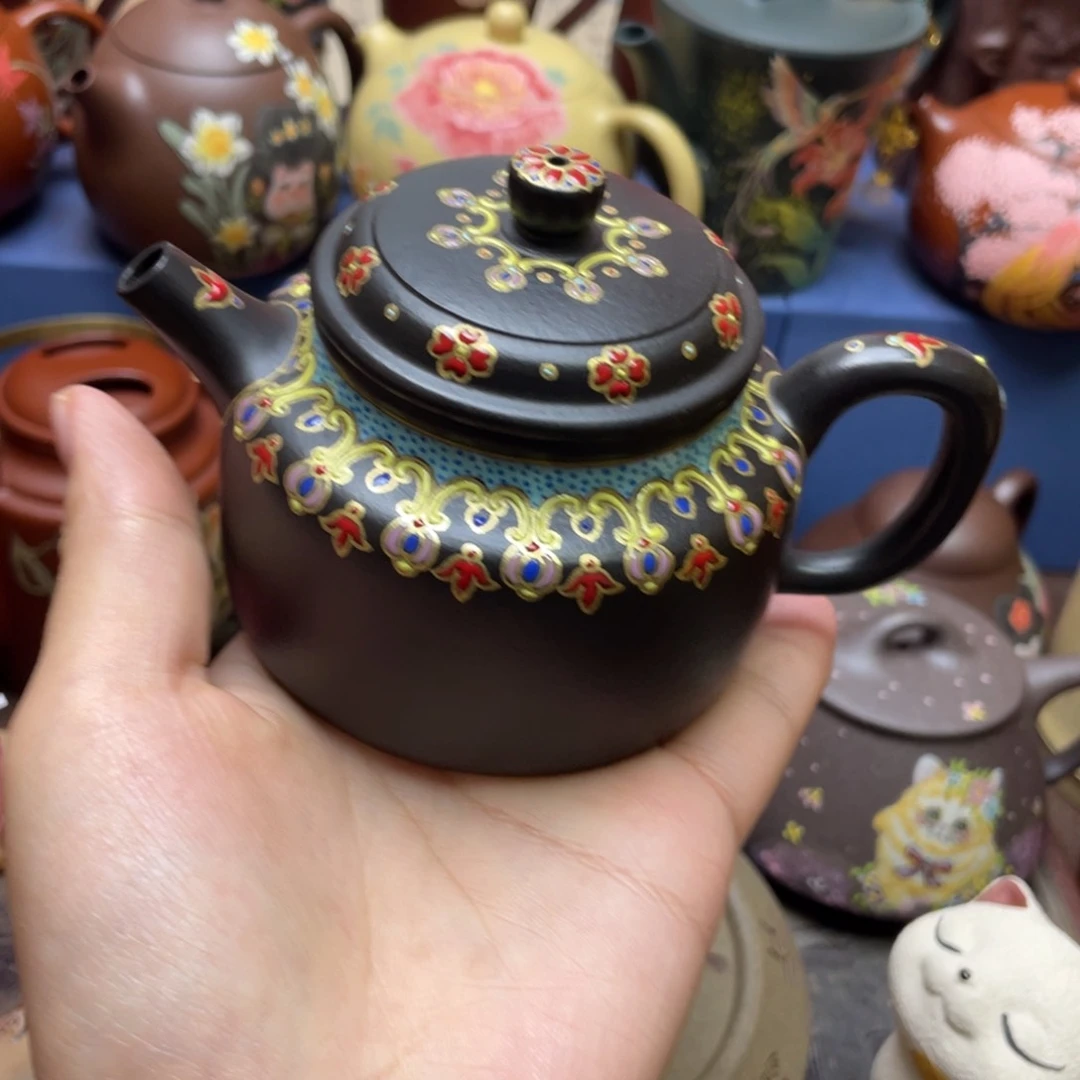 婕****茶杯紫泥紫砂主人杯160cc