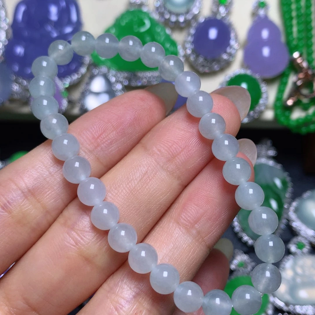 未镶嵌手串翡翠翡翠