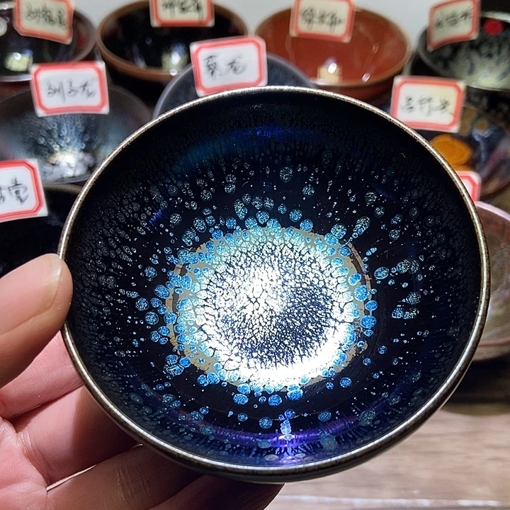 茶盏周振良纯手工织锦