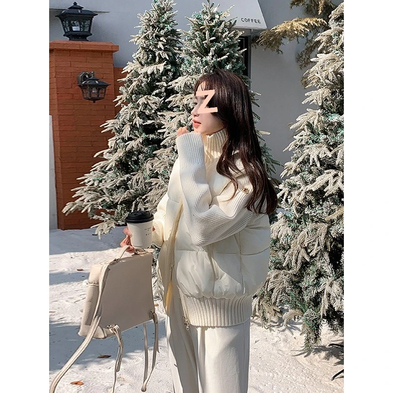 2025冬季新款棉服女短款小个子轻薄款夹棉小棉袄立领韩板棉衣外套