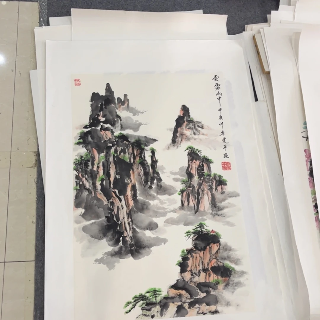 国画LD国画单幅任发