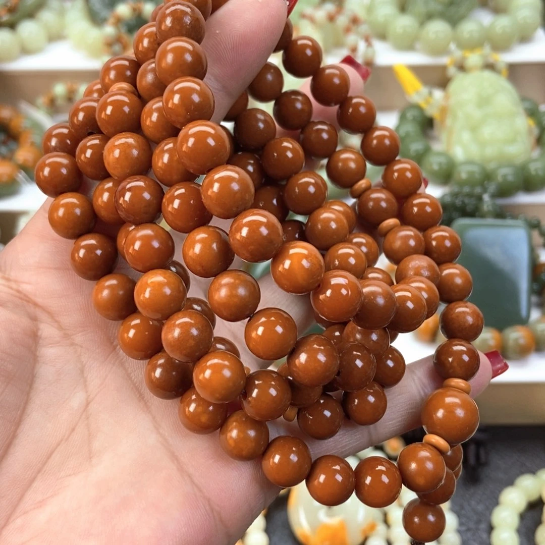 透闪石质玉手链未镶嵌