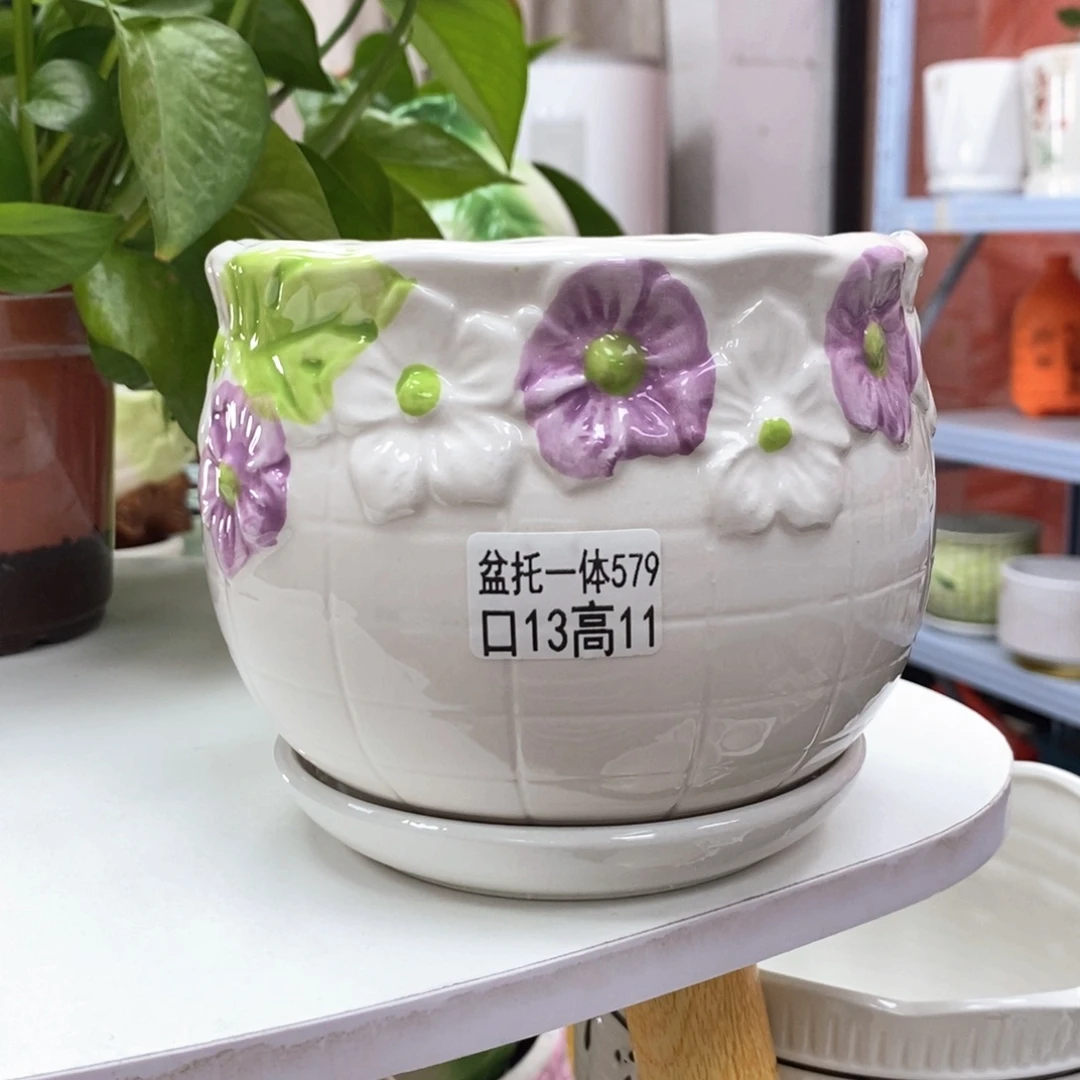 @陶瓷花盆@@5579