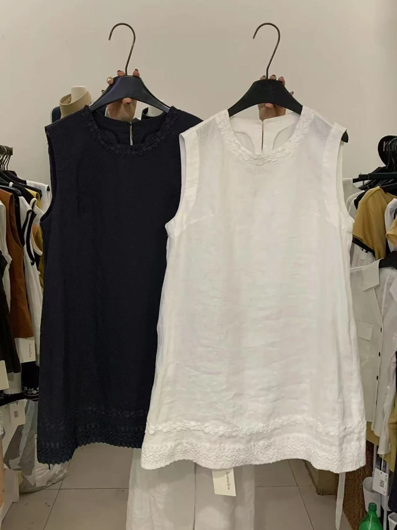 450.亚麻夏季大码连衣裙5364款不能机洗-裙长约95