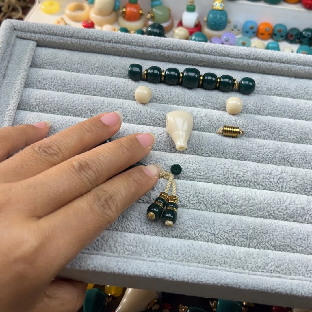 ༀ***ༀ琉璃手工艺品卡10的连珠➕14的三通套件