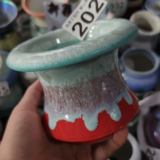 景德镇手工高温陶瓷：内9.5口高10.5