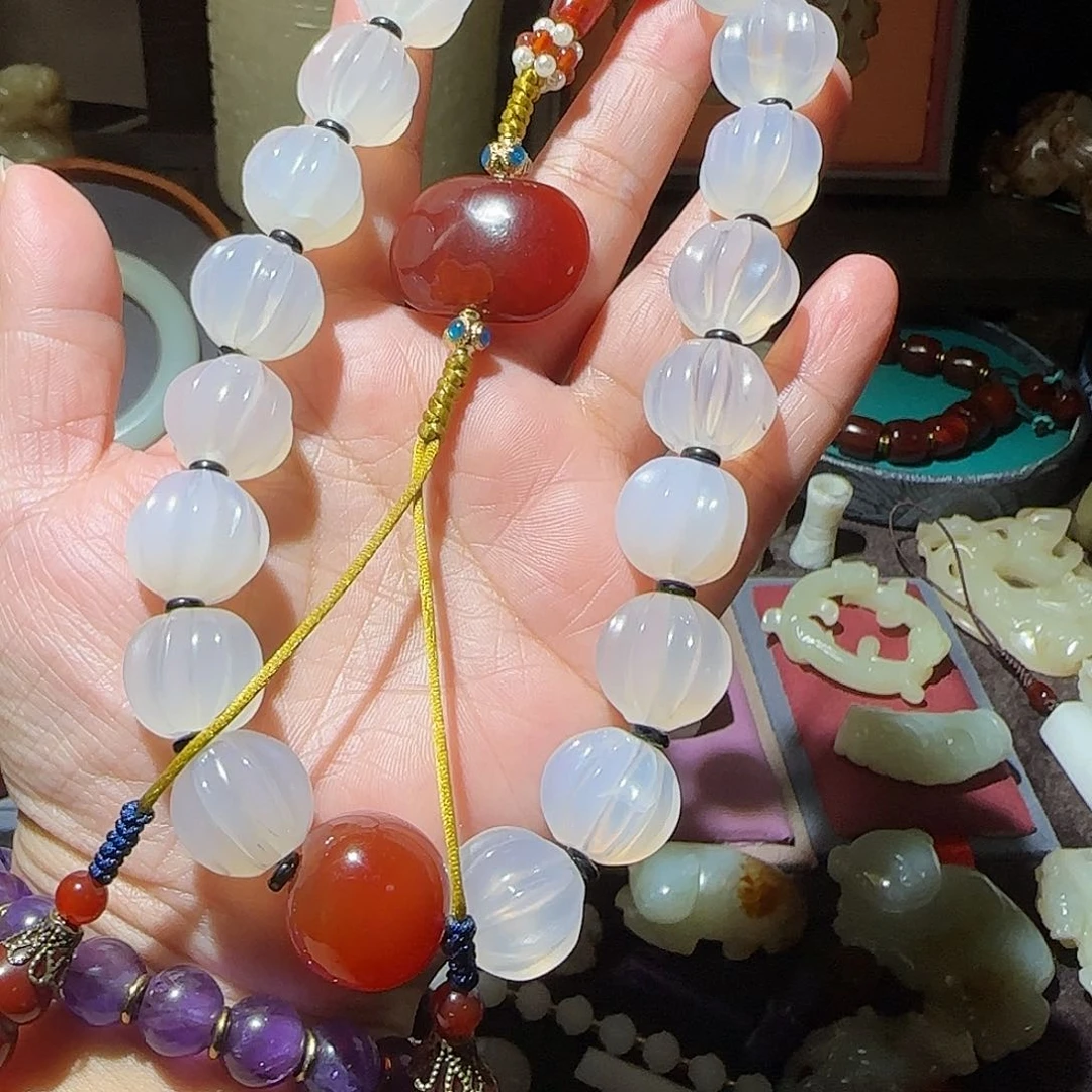 玛瑙/玉髓手链未镶嵌绘*