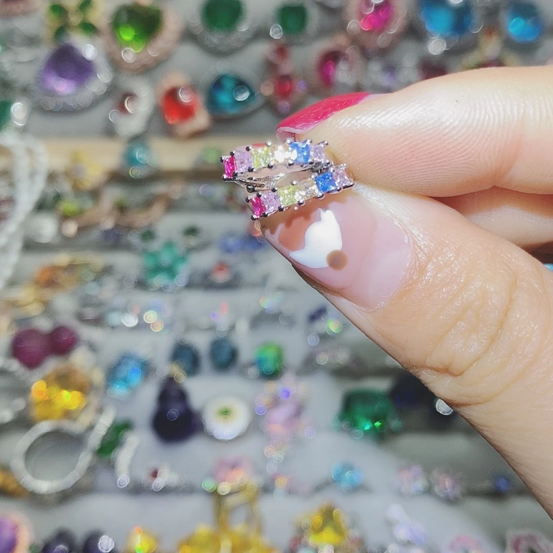 【闪购商品】托帕石耳饰银S925镶嵌