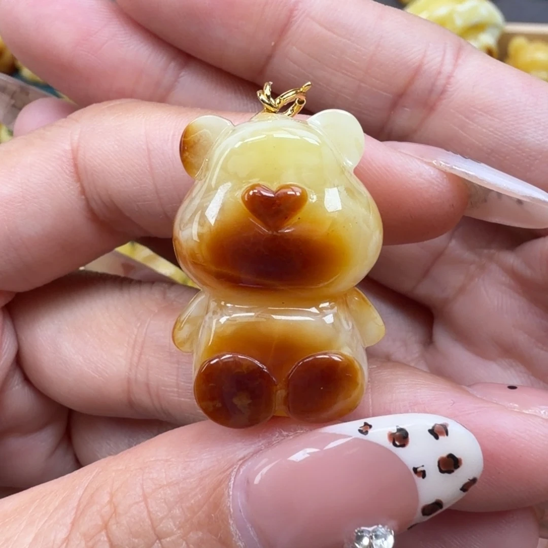 琥珀未镶嵌裸石蜜蜡