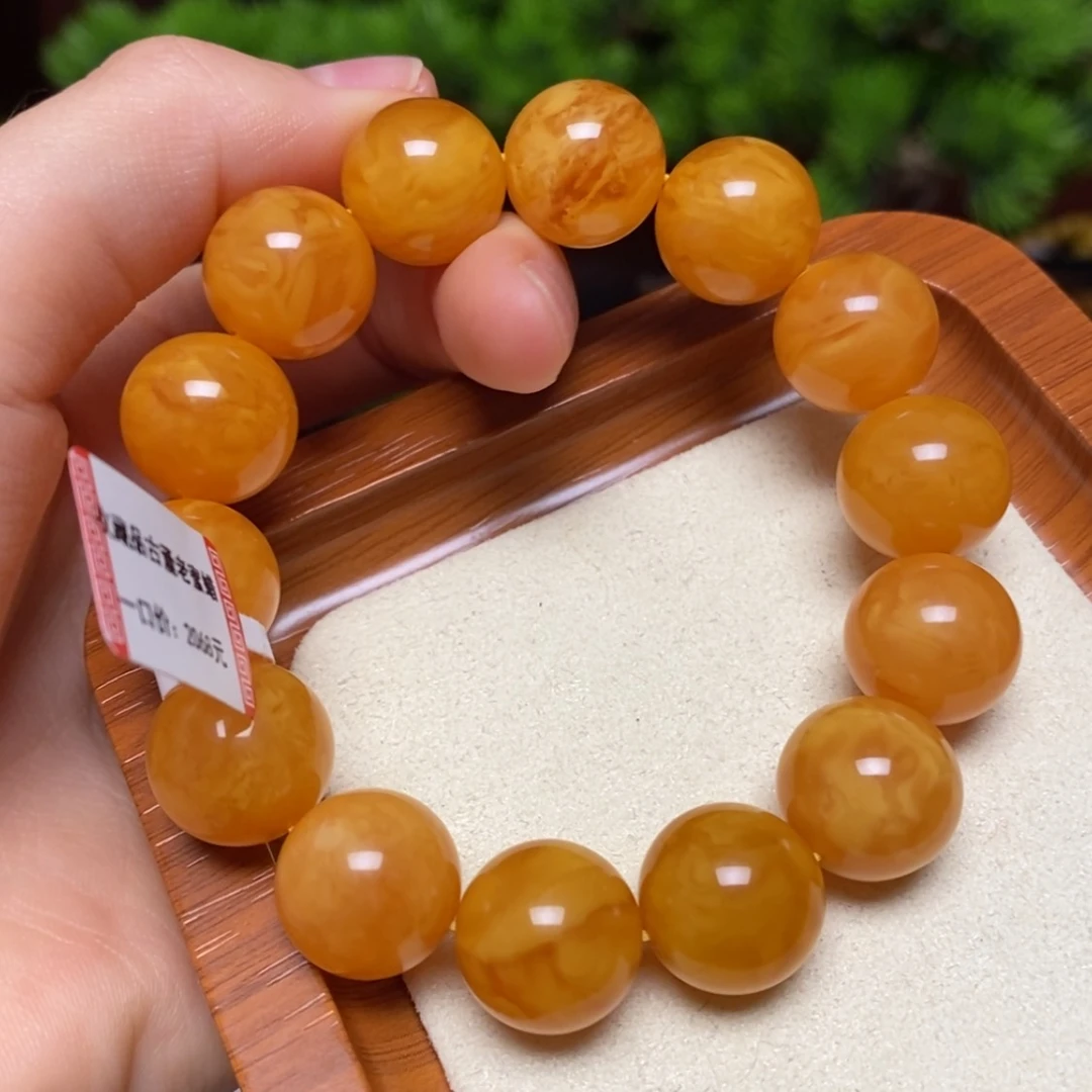 【闪购商品】手链琥珀未镶嵌手串
