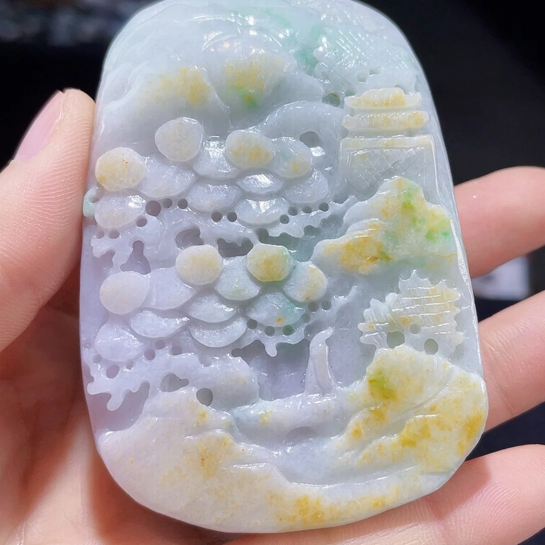 颈饰未镶嵌翡翠一