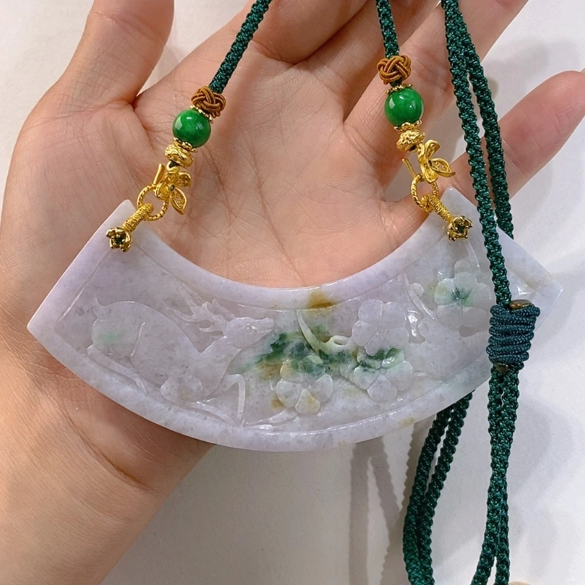 【闪购商品】翡翠未镶嵌颈饰吊坠