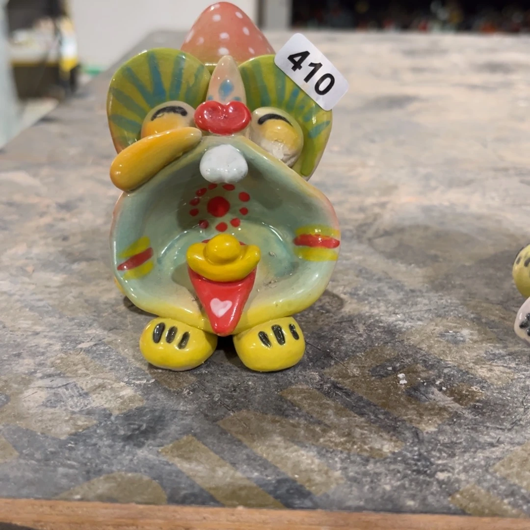 摆件纯手工抽象陶瓷摆件微瑕410