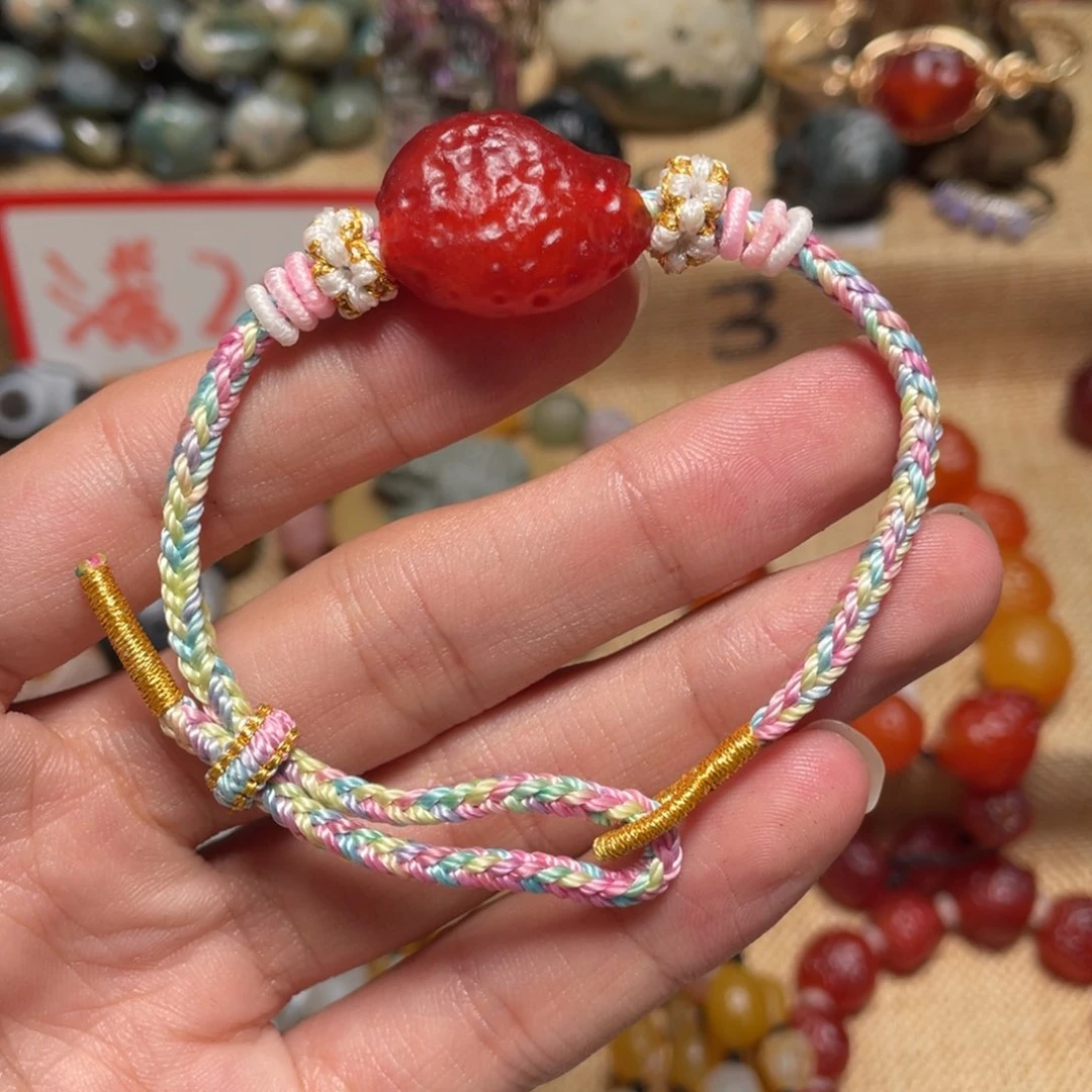 玛瑙/玉髓手链未镶嵌