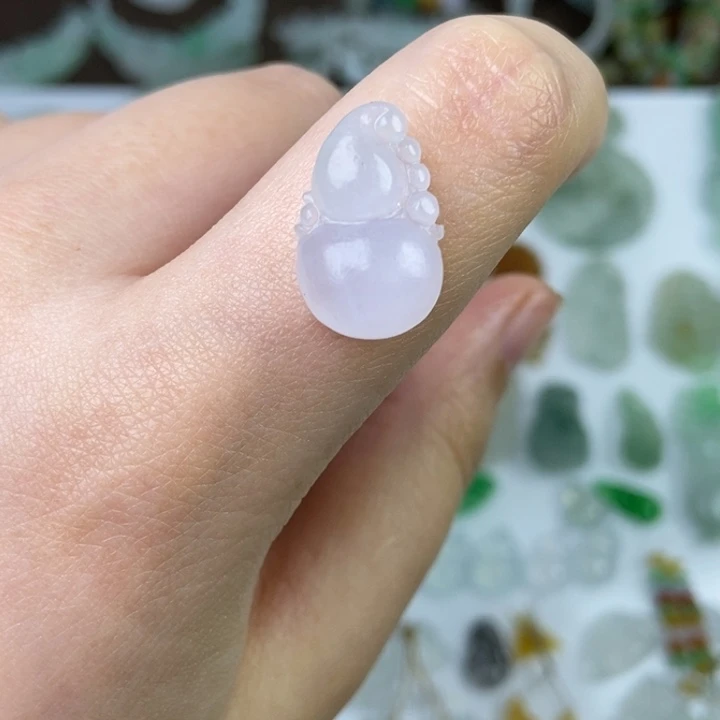 定制翡翠未镶嵌葫芦