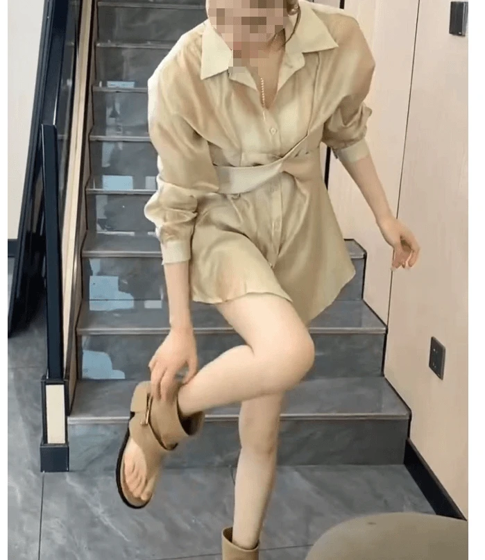 新款时尚休闲气质潮流百搭女装1