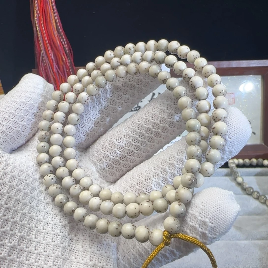 星月菩提手串6圆大留白358
