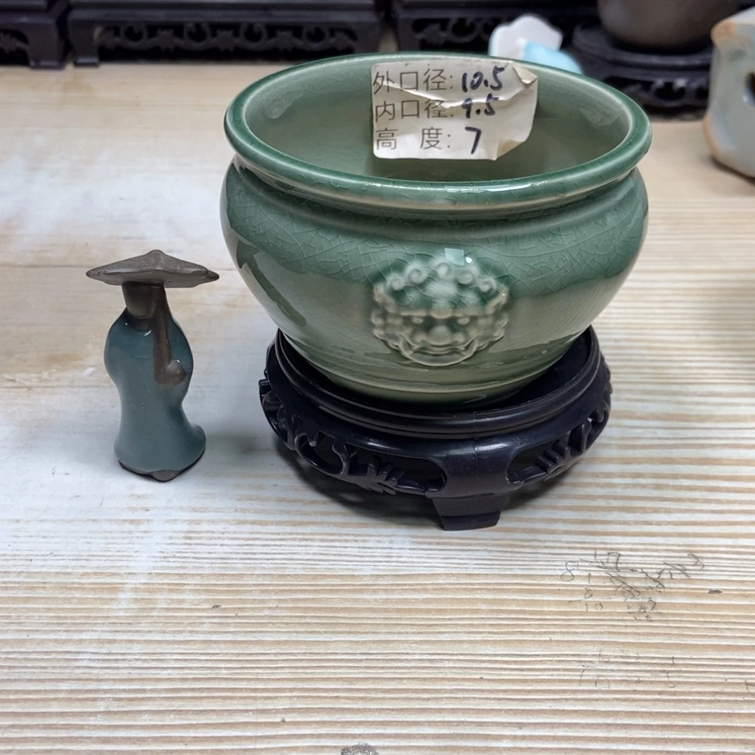 瓷片陶瓷花盆陶瓷艺术