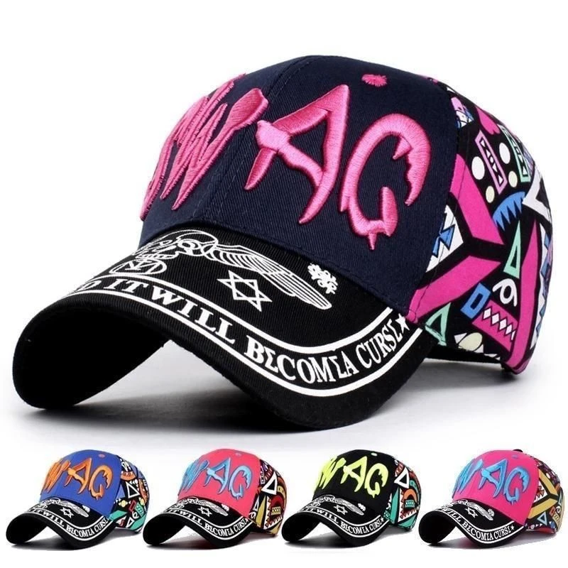韩版潮流帽子女棒球帽春秋款时尚字母刺绣休闲百搭个性鸭舌帽