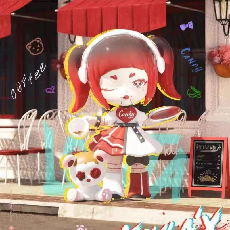 【代拆】开播fufu~凯拉十世-敢潮街区正版盲盒潮玩手办