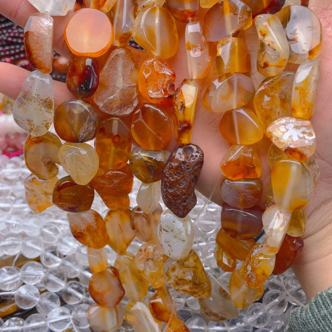 玛瑙/玉髓珠宝半成品未镶嵌玛瑙原皮1条随行