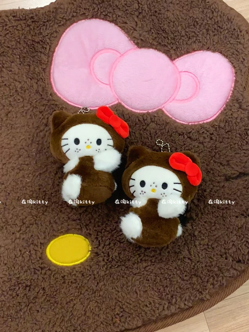 【在淘kitty福利】可爱蒙奇奇雀斑hellokitty挂件毛绒挂件挂饰