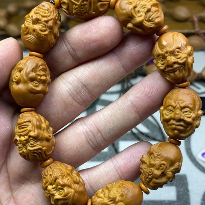 橄榄核手串/手链橄榄核雕工艺手串