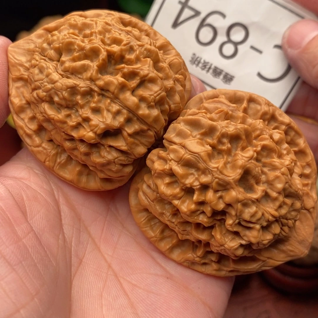 文玩核桃把件官帽49