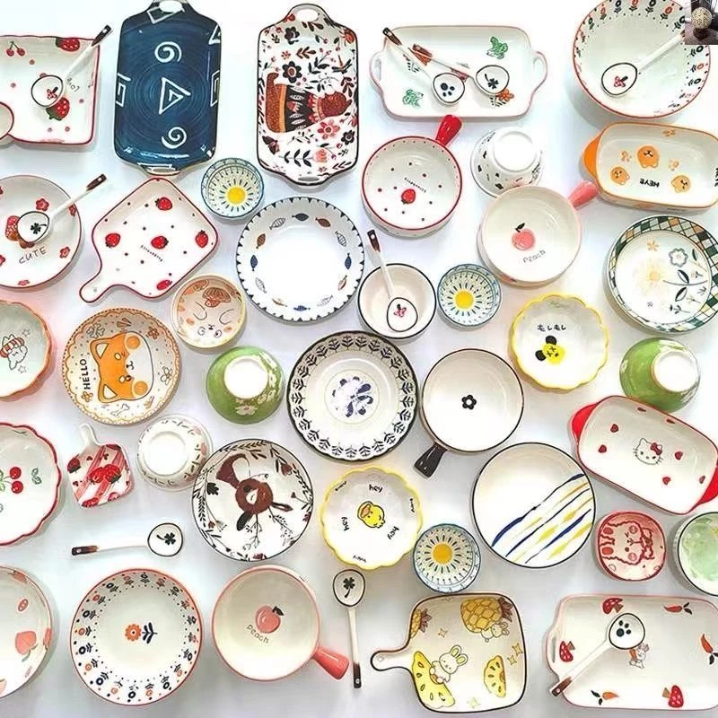 A016陶瓷餐具特价【完美主义慎拍尾货破损联系客服补差价】