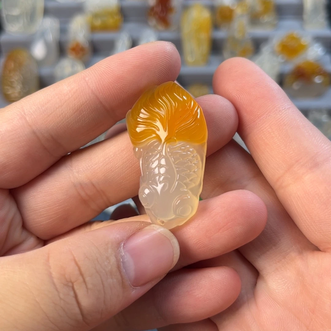 玛瑙/玉髓未镶嵌颈饰