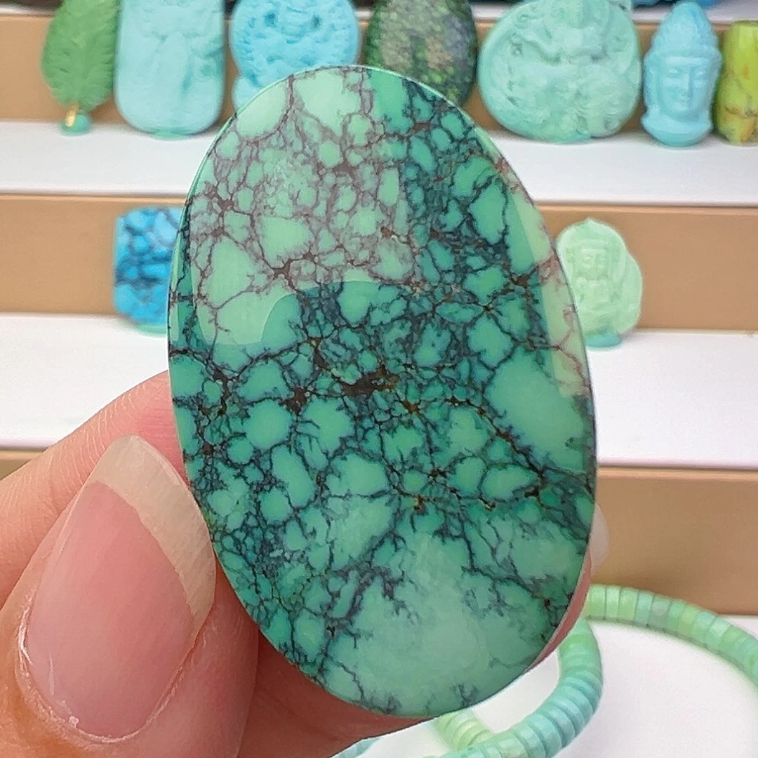 未镶嵌绿松石项链