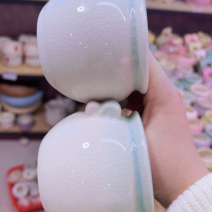 陶瓷花盆当场凑满12包邮