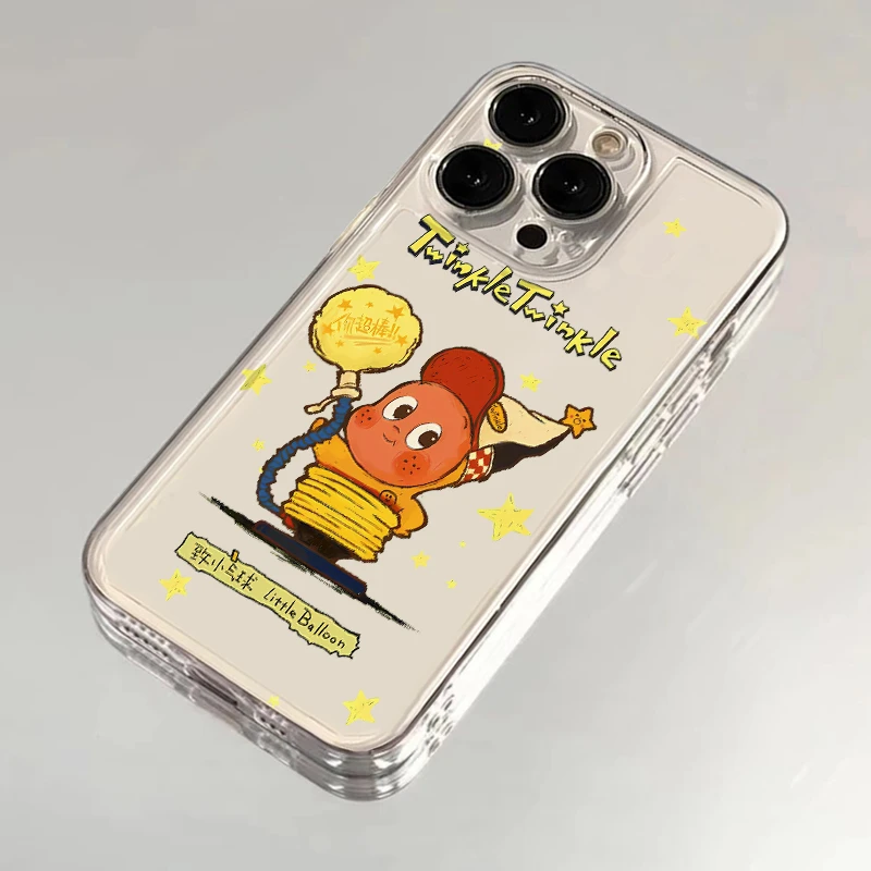 BANCA趣味星星人适用iPhone16/15手机壳苹果14华为vivo小米15oppo