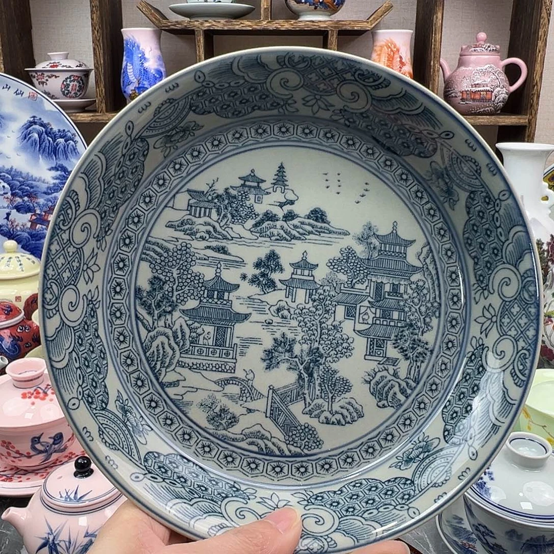 陶碟景德镇陶瓷567老厂瓷50