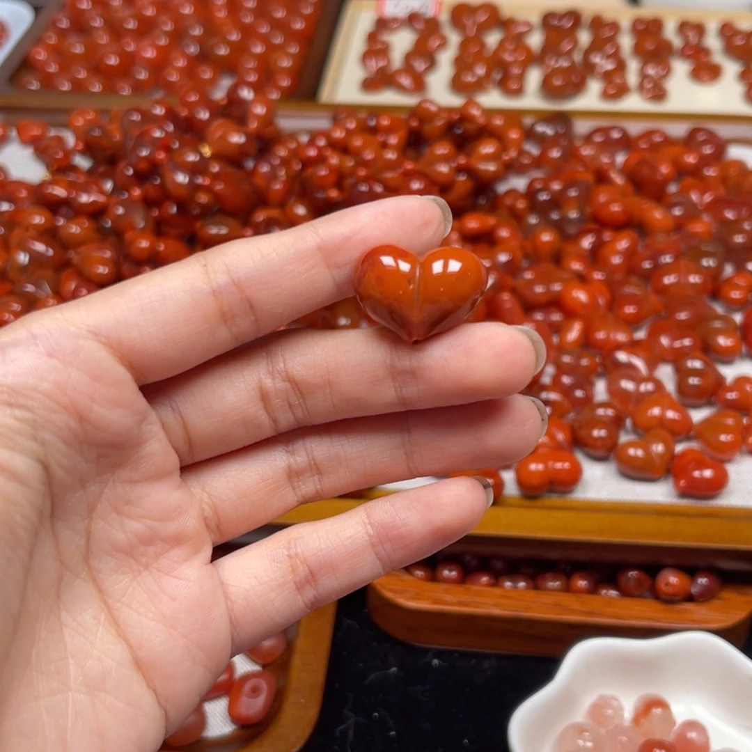 南红玛瑙未镶嵌吊坠(不含链)瑕疵福利品