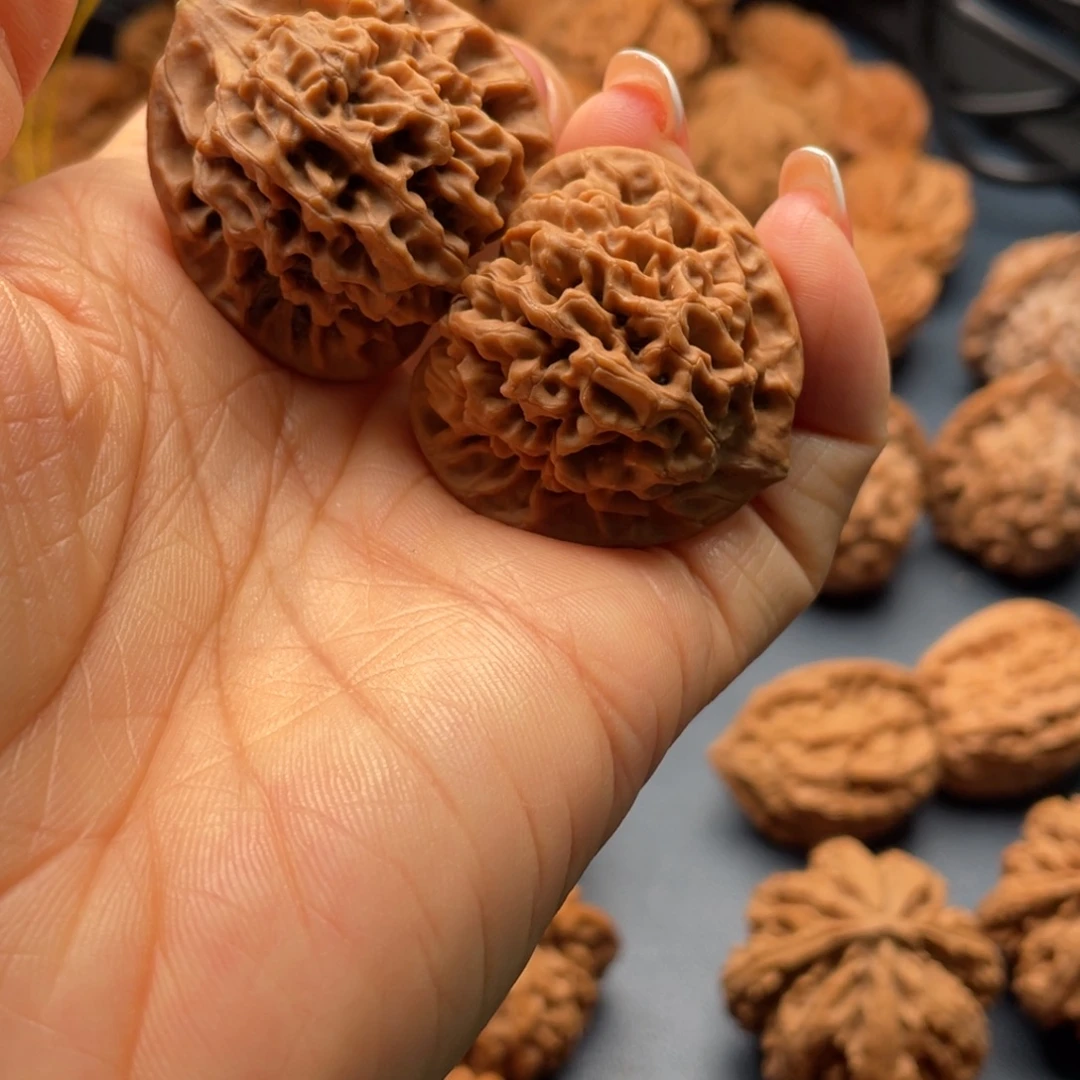 人***！吊坠文玩核桃秦岭核桃