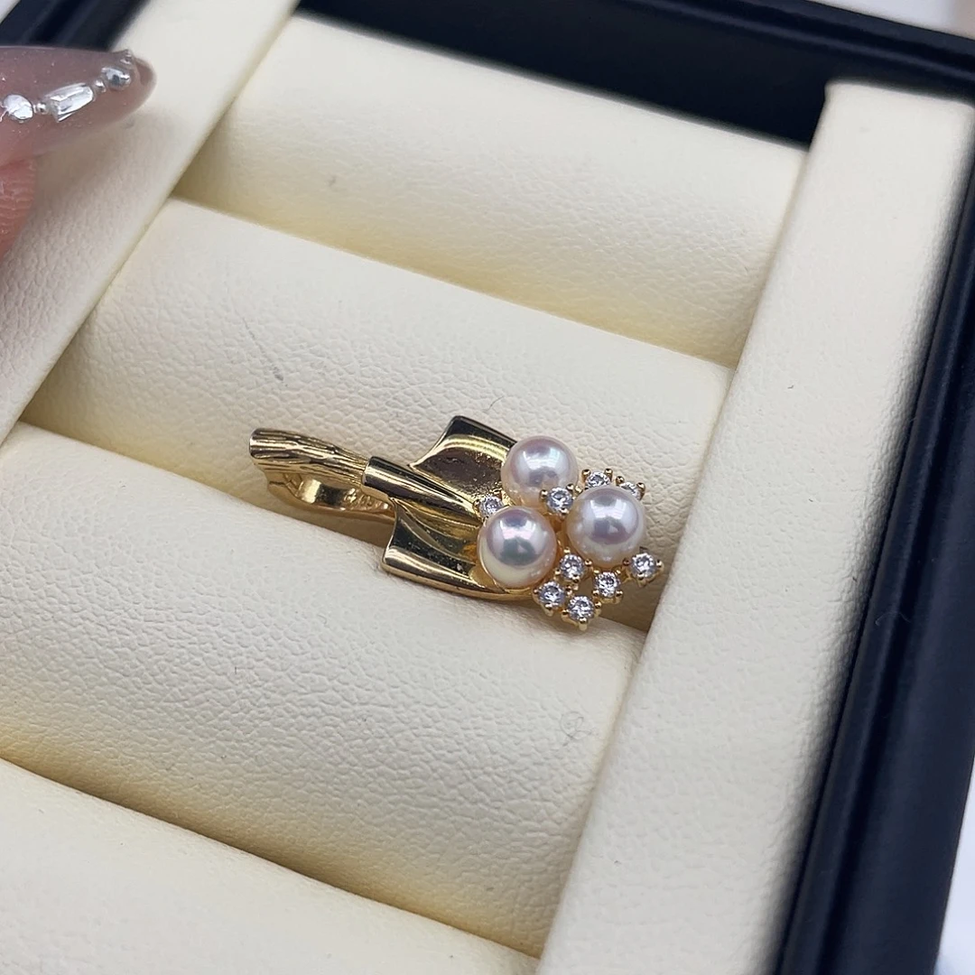 颈饰银S925镶嵌海水珍珠