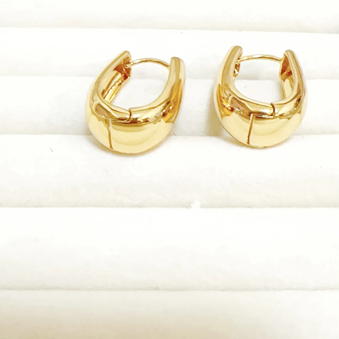 钛钢耳饰 【新款宝藏文创】欧美U形耳扣 轻奢时尚气质几何小众个性