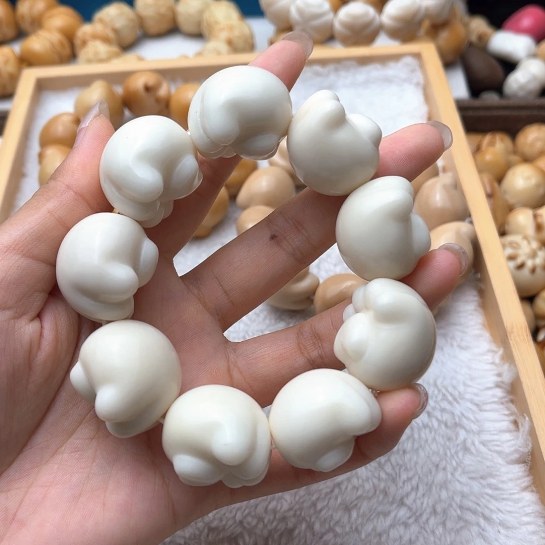菩提根/象牙果把件猫爪卡2526