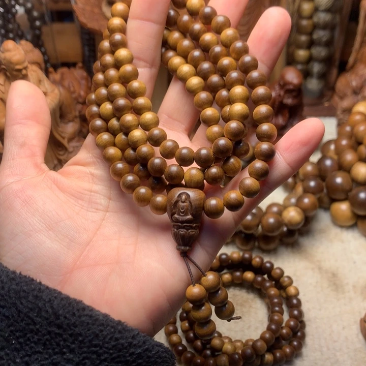 檀香木其他老山檀香手把件