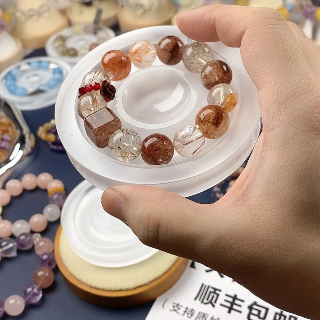 银S925镶嵌手链水晶
