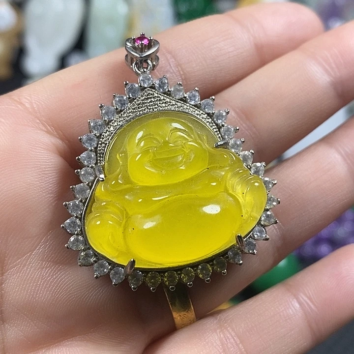 吊坠紫金钵盂菩提