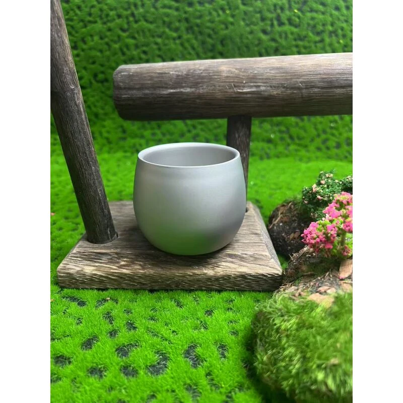 微瑕 钛 蛋蛋杯茶杯双层加厚简约