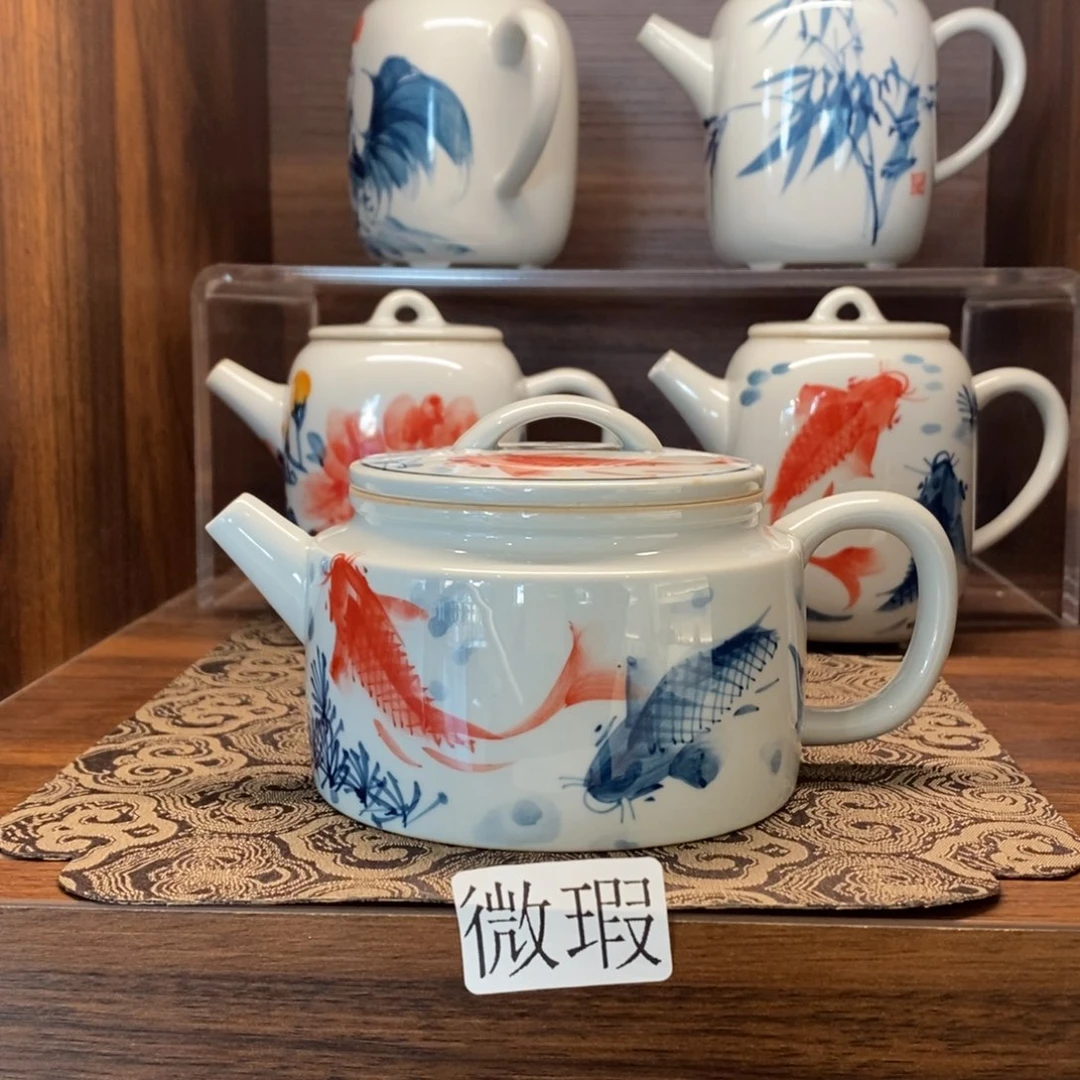 釉下彩手工绘制手工绘制