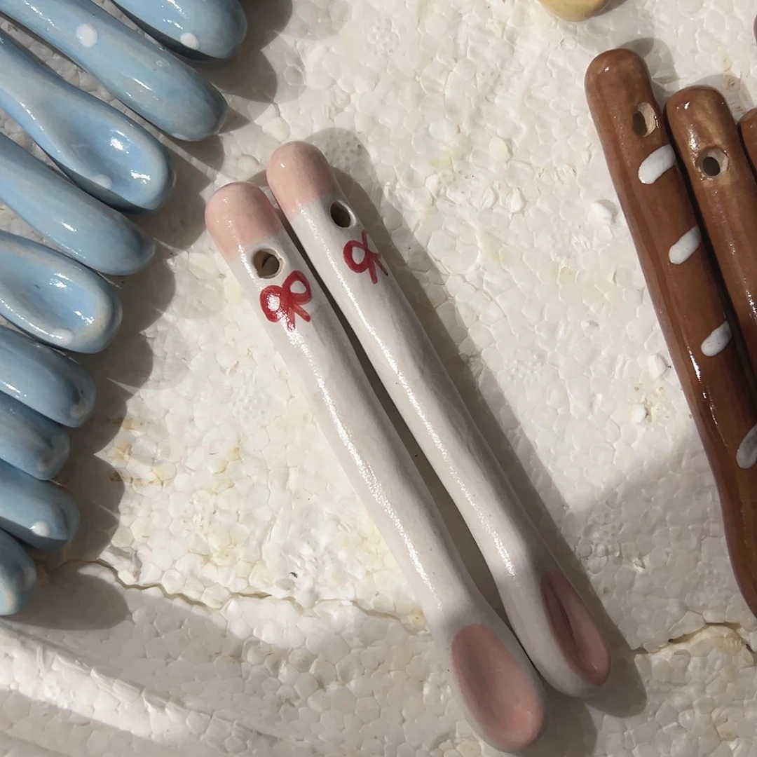 摆件小勺子手绘888